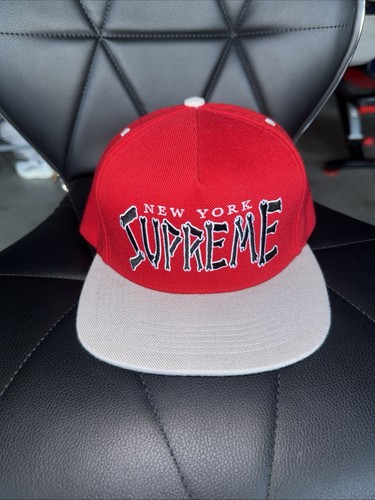 Supreme bones logo - 5-panel, cap