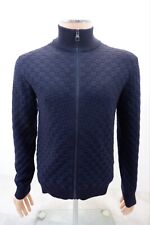 Louis Vuitton Mens NEW Wool Zip Knit Jacket Cardigan Jumper Size XS Navy £930