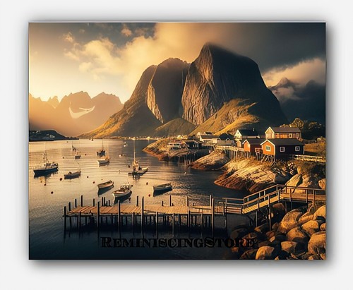 Peaceful coast picture - peaceful,