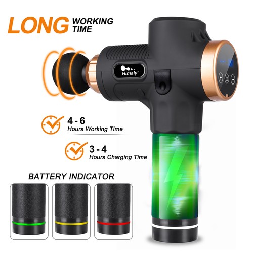Heads massage gun percussion - 6,