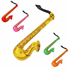 Inflatable Saxophone Blow Up Fancy Dress Party Disco Musical Accessories Prop UK