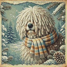 Hungarian Puli Puppy Dog