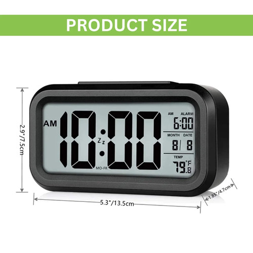 Lcd digital alarm - digital, led