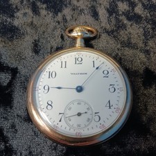 Waltham Pocket Watch Gold Tone