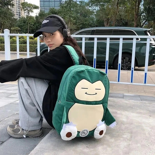 Snorlax plush backpack cute - plush,