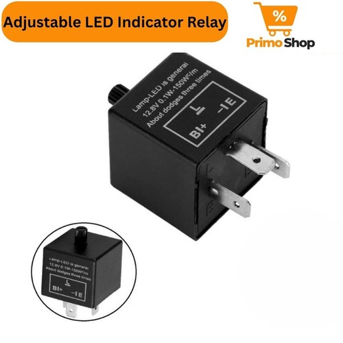 Adjustable led indicator - led, relay