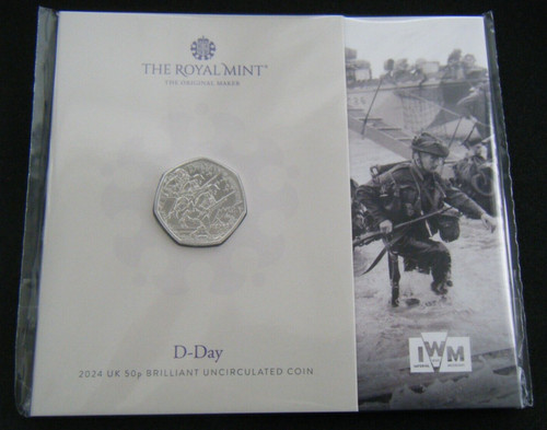 2024 day 50p fifty pence - d,