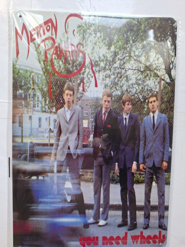 Merton parkas metal - metal, sign