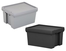 Wham Bam Heavy Duty Plastic Storage Box Boxes With Lids Recycled Plastic UK Made