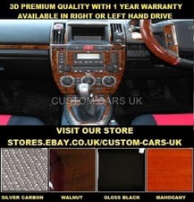 FREELANDER 2 LR2 L359 2006-12 LAND ROVER Walnut Wood Carbon Gloss Black Dash Kit