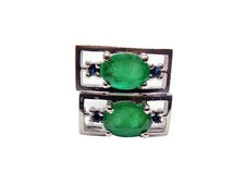 Silver Emerald Sapphire