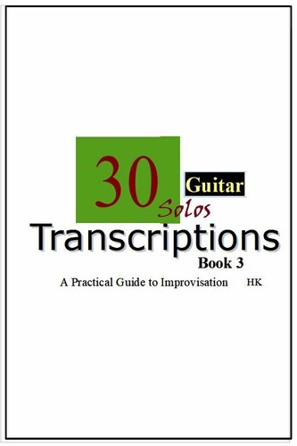 Guitar transcriptions book - 30,