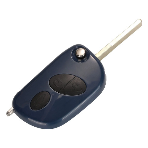 Button key shell with uncut - button,