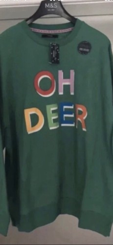 Green christmas sweatshirt - green,
