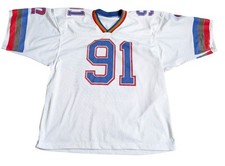 London Monarchs World League ‘91 American Football Shirt Vintage Free Post XL 