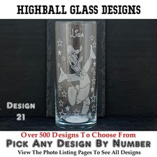 Personalised Disney Highball