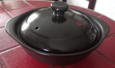 Serving Bowl Brown Ceramic For