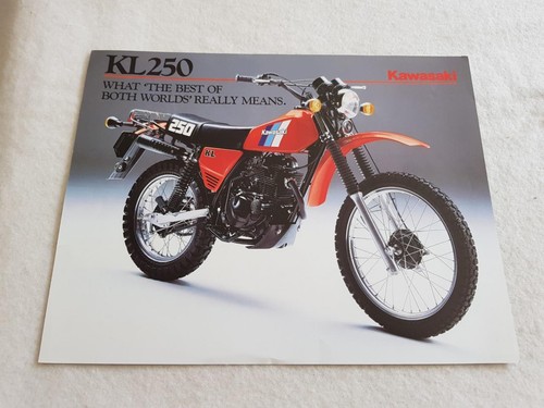 Kawasaki kl250 motorcycle - kawasaki, kl250-c2