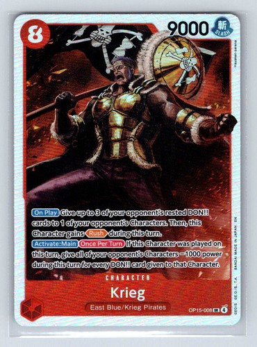 Krieg op15 008 - krieg, op15-008