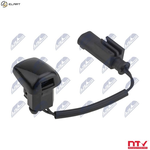 Washer fluid jet window - fluid,