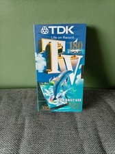 TDK E180 TV  Blank Tapes VHS