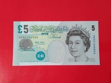 Bank of England £5 Dated 2002