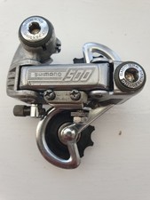 Shimano 500 Rear Derailleur Vintage 6 Speed Short Cage Good Condition Working