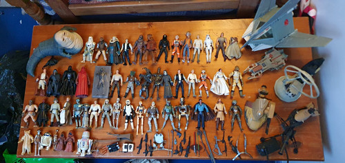 Star wars action figure - figure, (x52)
