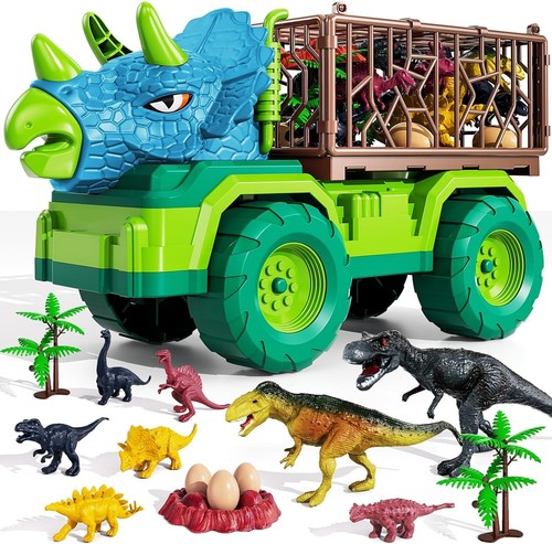 Dinosaur truck toy - dinosaur,