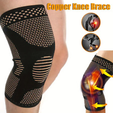 Copper Knee Support Brace Compression Strap Sleeve Sports Protector Ligament