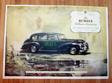 (X24) Humber Pullman Limousine Car Advert - 1948 Clip