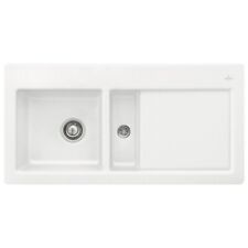 Villeroy & Boch Subway 60 1.5 Bowl White Ceramic Kitchen Sink RHD - NO WASTE