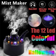 Halloween Witch Pot Smoke Machine Fogger Misting Cauldron Mist Maker Party Decor
