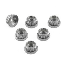 Titanium Sprocket Nuts M10