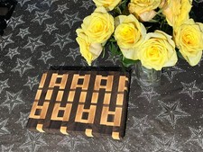 End grain chopping board- maple and walnut