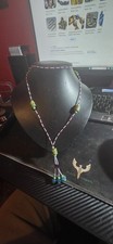 Antique Vintage Venetian Millefiori Trade Beads Strung Venetian Glass