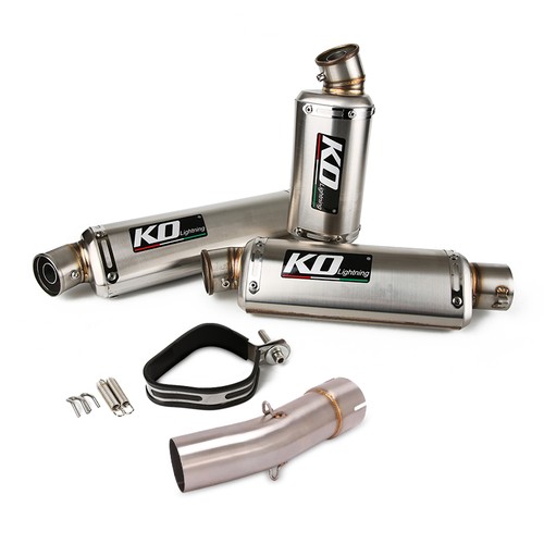 Slip motorcycle exhaust - on,