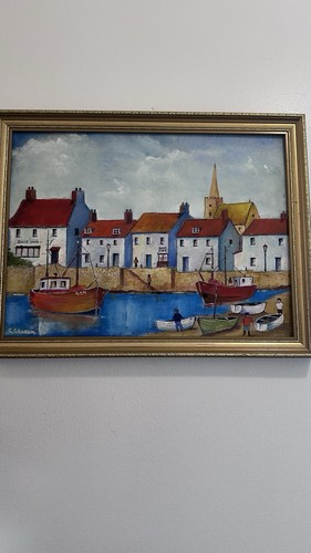 Graham framed signed - g.,