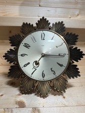 Vintage Metamec Sunburst Clock