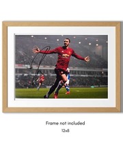 Zlatan Ibrahimovic Hand Signed