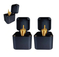 Middle Finger In A Box Funny