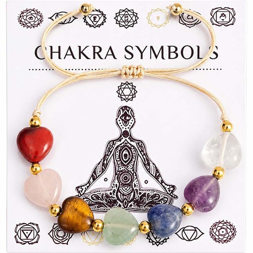 Chakra bracelet natural - chakra,