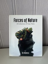 Forces Of Nature by Oz Holness, First Edition Hardback carp fishing book 