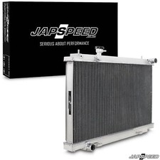 JAPSPEED 50mm ALUMINIUM ALLOY RACE RADIATOR RAD FOR NISSAN 350Z Z33 3.5 03-05