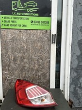 FORD FIESTA MK7 ST STLINE NEARSIDE LEFT PASSENGER SIDE REAR TAIL LIGHT