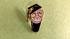 Vintage Enamel Guinness Smiley Face Pint Pin Badge 1990s