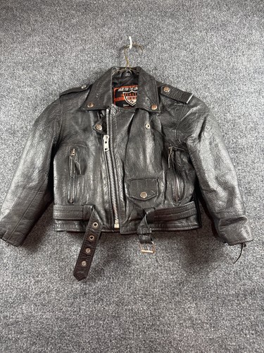 Kids interstate leather - kids, black
