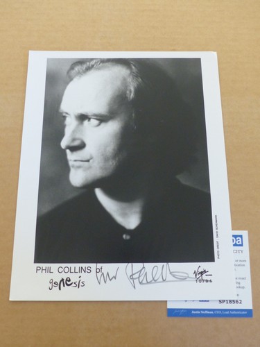 Genesis phil collins signed - collins,
