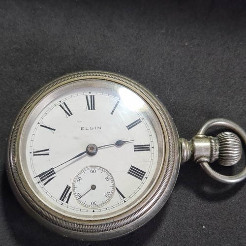 Chunky antique silverod elgin - chunky,