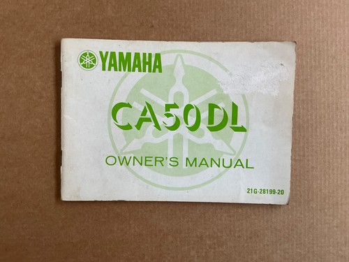 Genuine yamaha owners manual - yamaha,